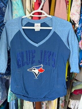 Women’s Blue Jay’s top - very worn condition
